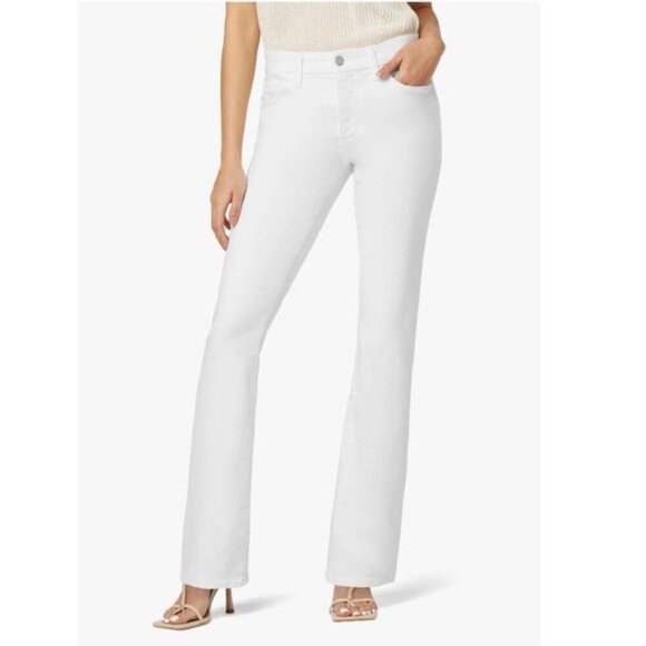 JOE'S Jeans White Petite Bootcut Jean size 33 16